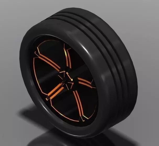Alloy Wheel Concept Free 3D model
