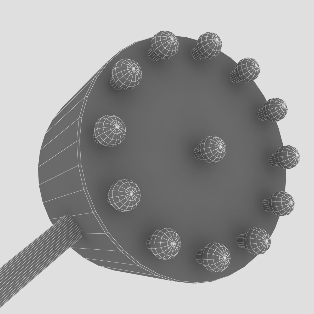 Motel Sign 3D model_8