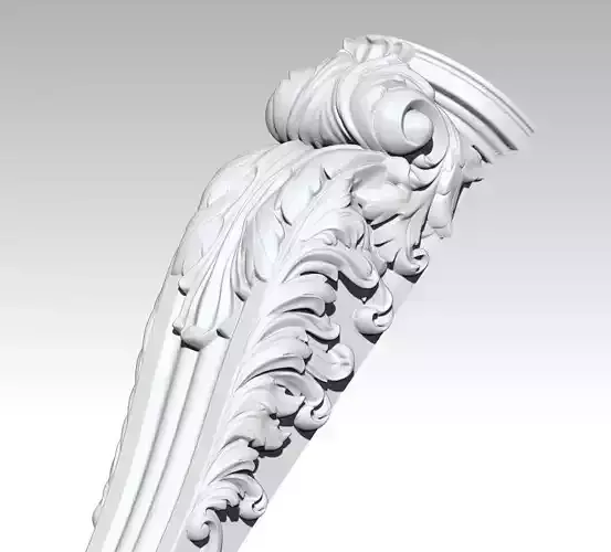 Patterns Carving Panel Leg Element furniture  3D print model