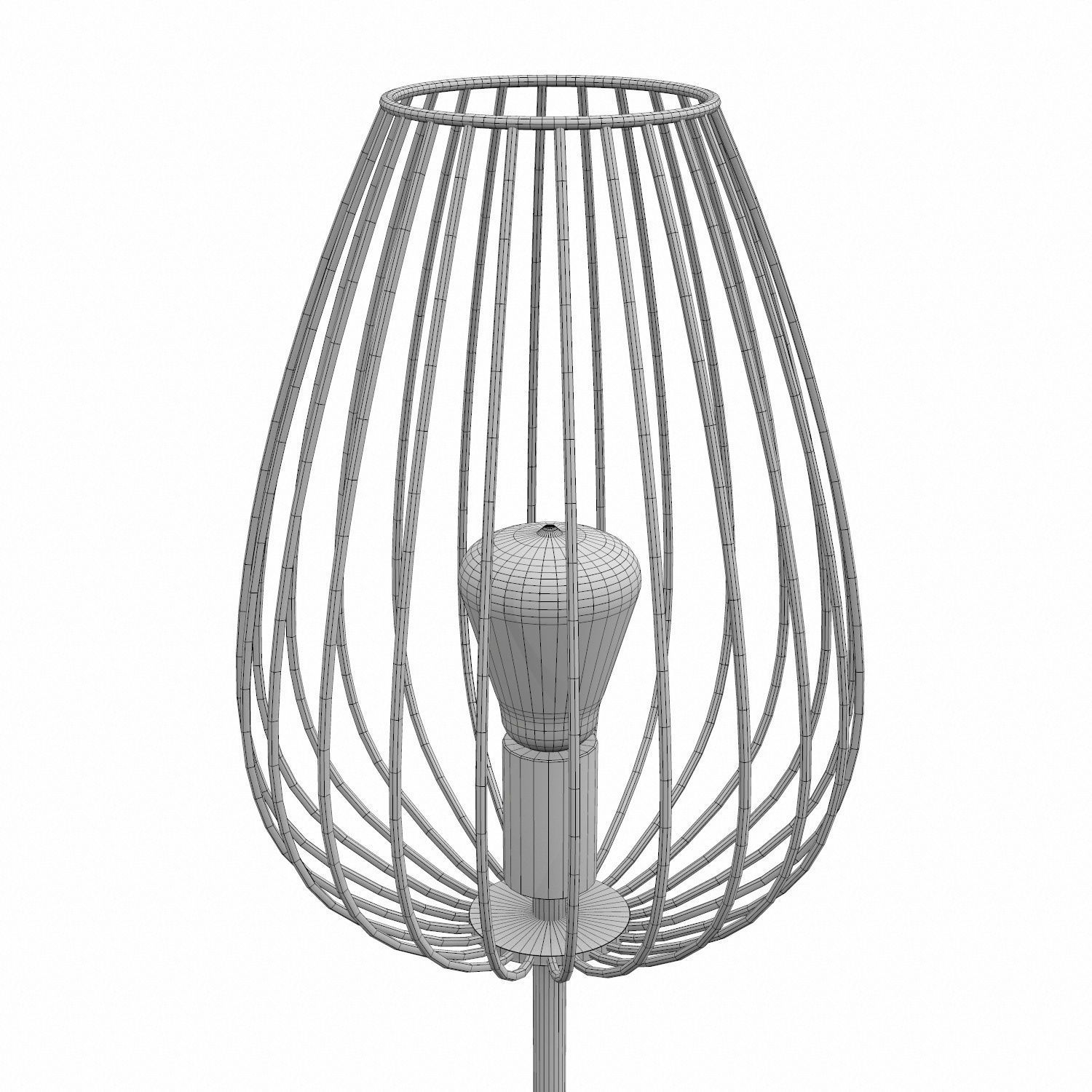 Floor Lamp - Mirach -  Low-poly 3D model_4