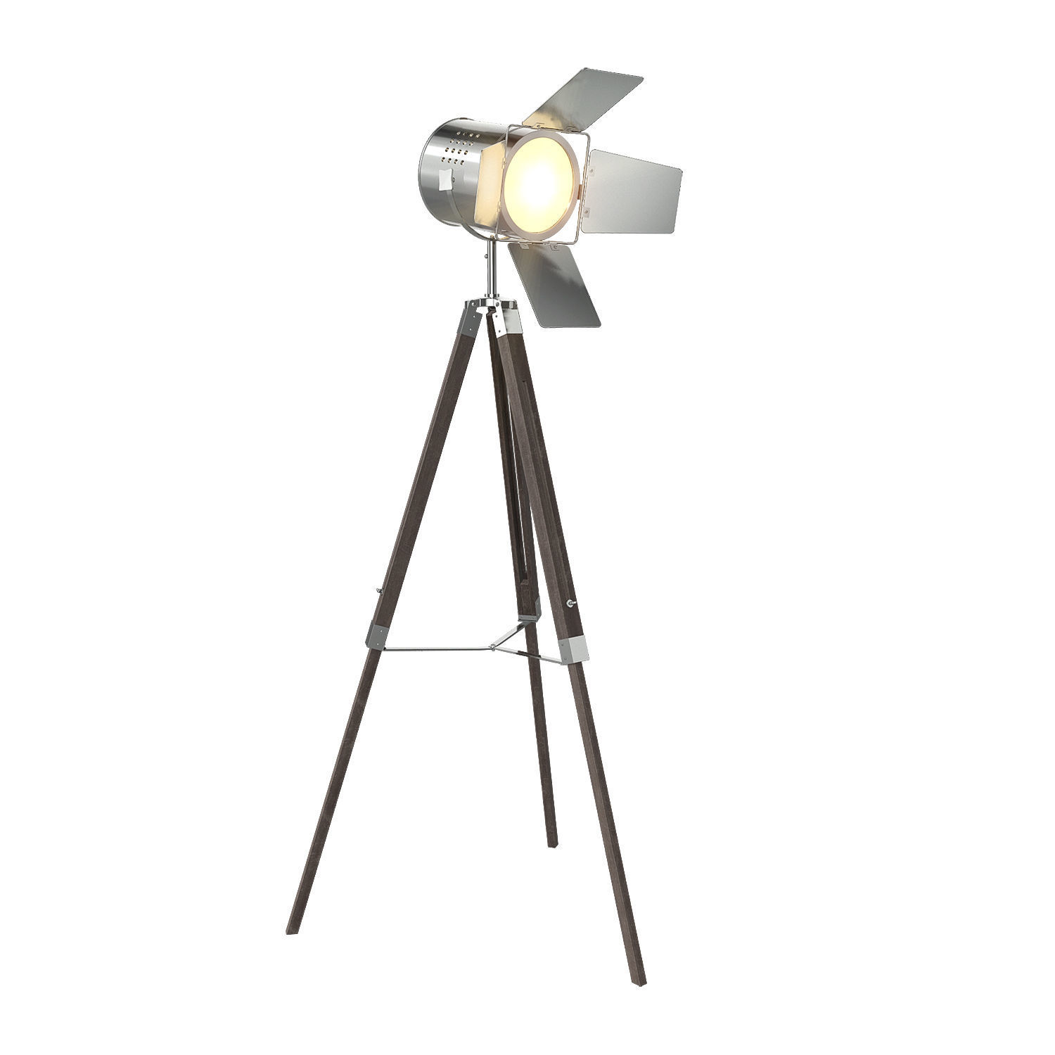Floor Lamp - Adhil -  Low-poly 3D model_1
