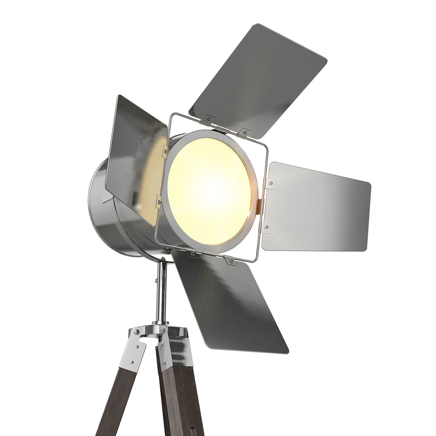 Floor Lamp - Adhil -  Low-poly 3D model_3