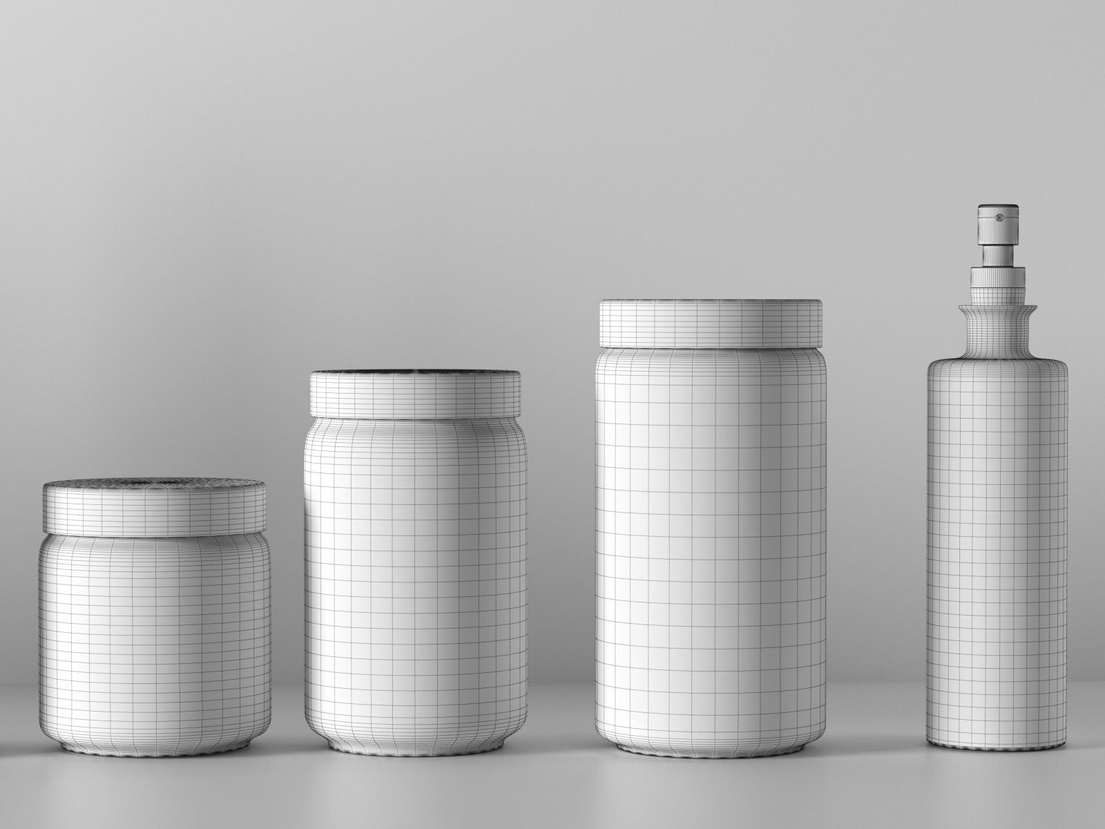 Lab Glassware 3D model_4