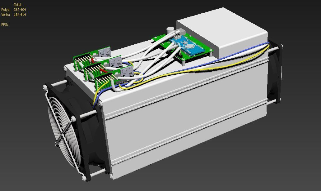 Ant Miner  3D model_21