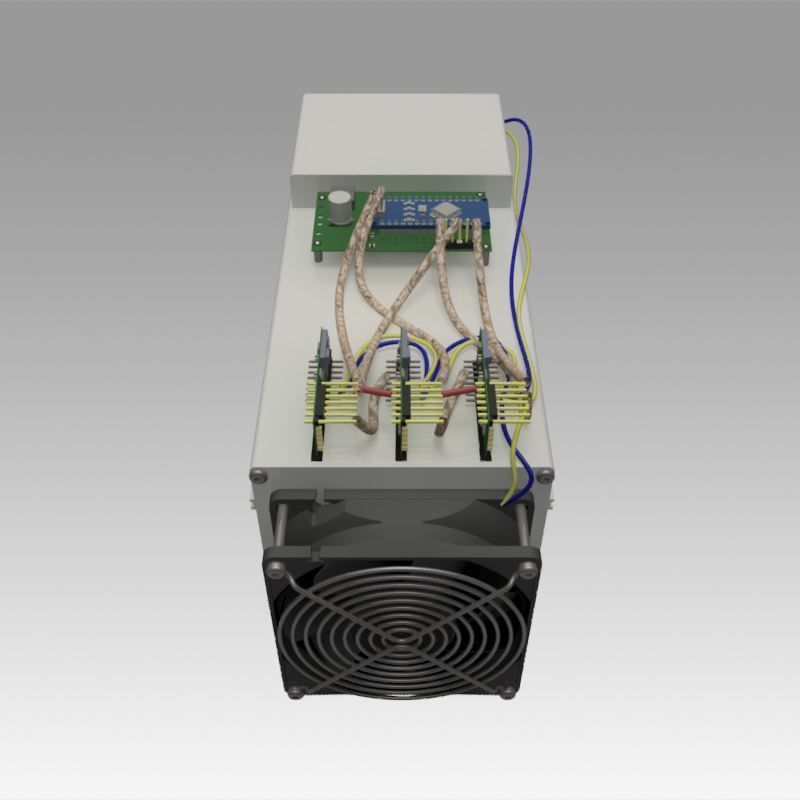 Ant Miner  3D model_4
