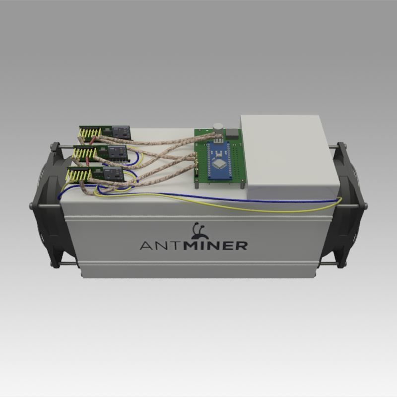 Ant Miner  3D model_6
