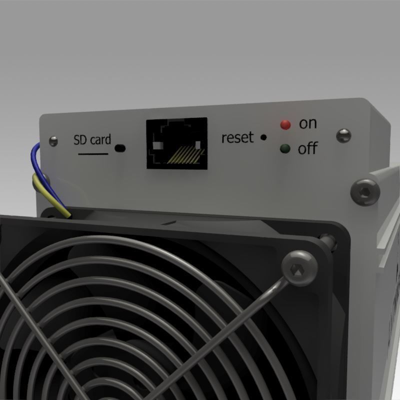 Ant Miner  3D model_17