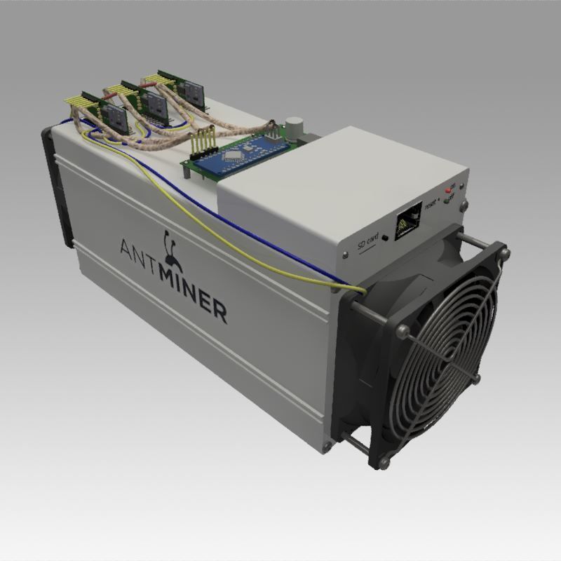 Ant Miner  3D model_7