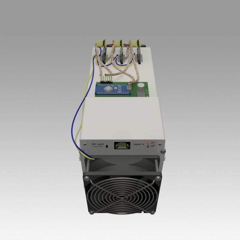 Ant Miner  3D model_8