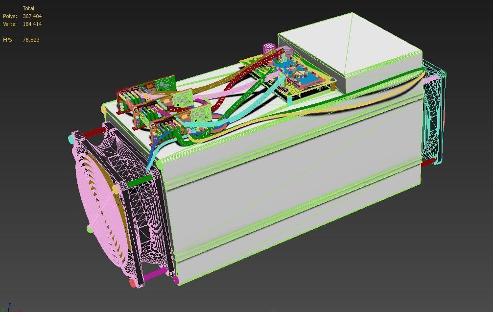 Ant Miner  3D model_22