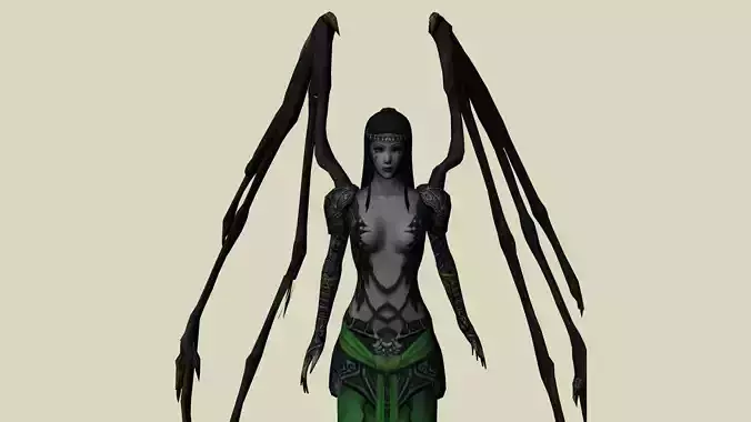 Evil Mage  - 3D Character Warrior