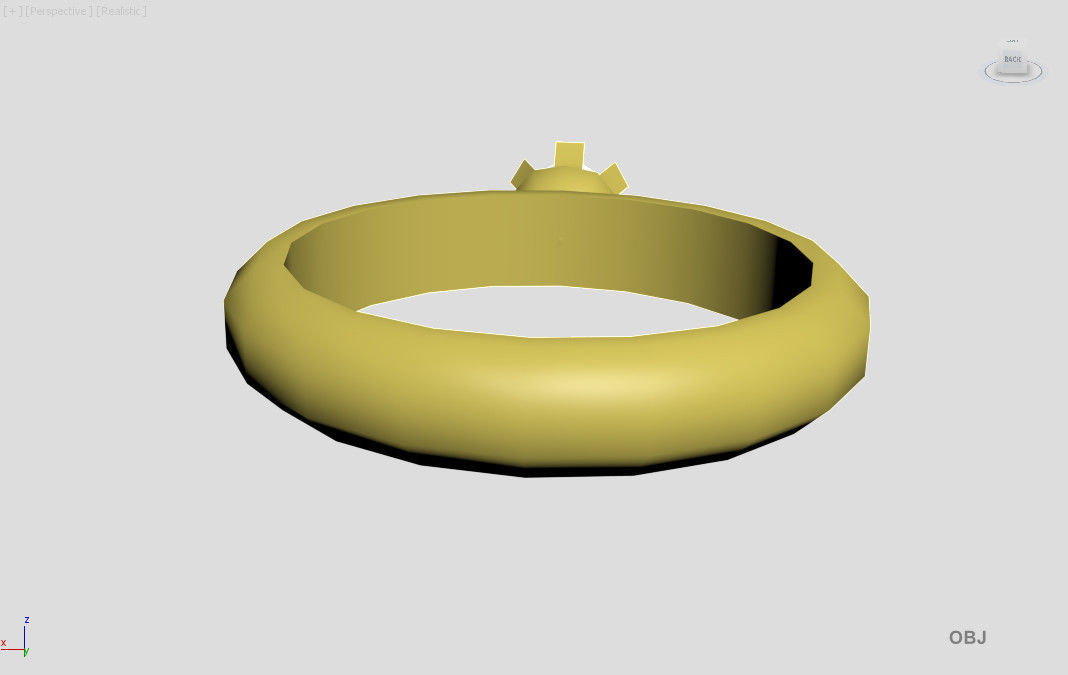 Tulip Ring 3D print model_4