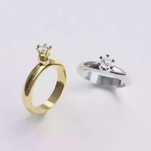 Tulip Ring 3D print model