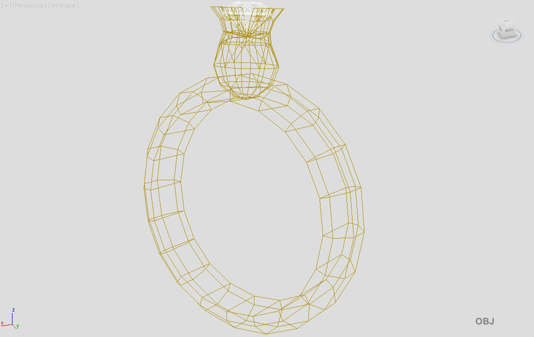 Tulip Ring 3D print model_5