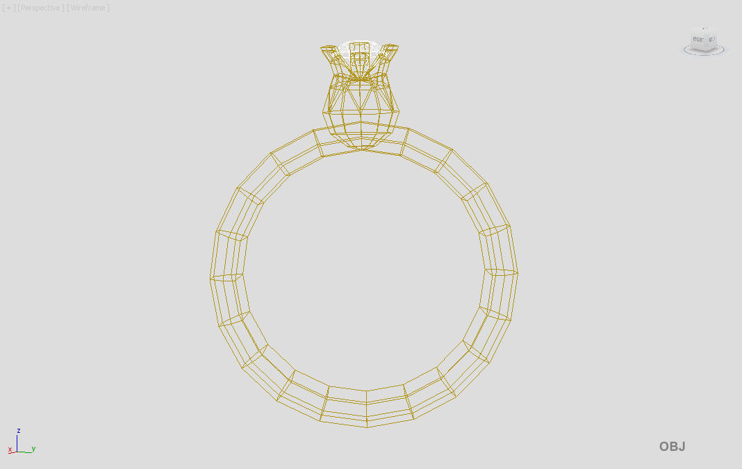 Tulip Ring 3D print model_6