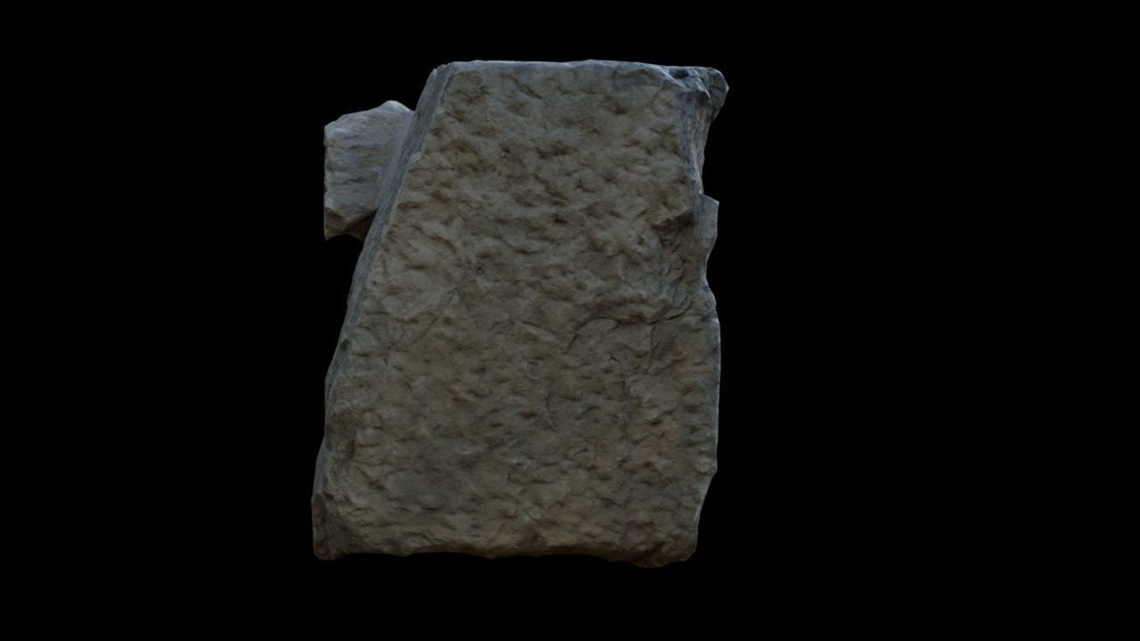 Historical Stone 3D model_4