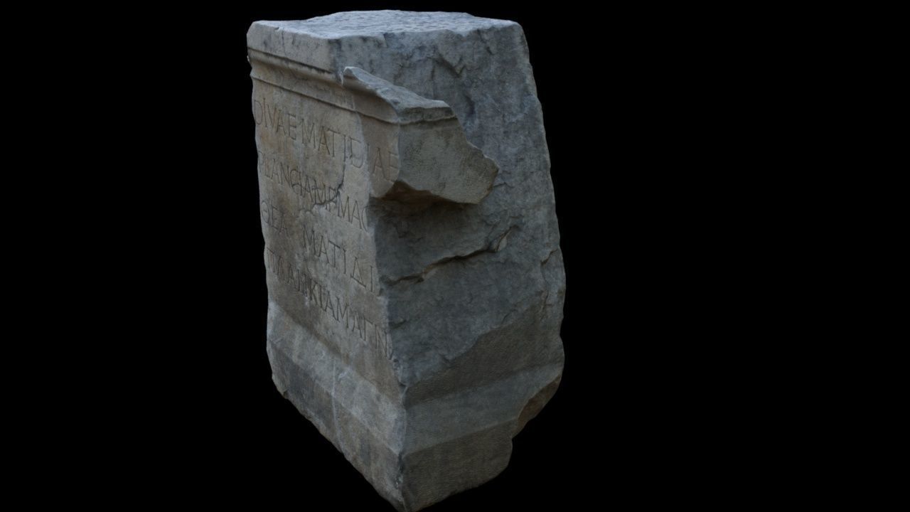 Historical Stone 3D model_2