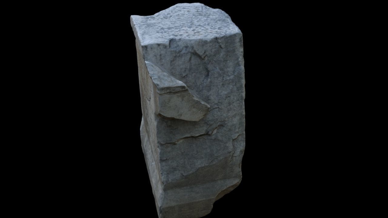 Historical Stone 3D model_3