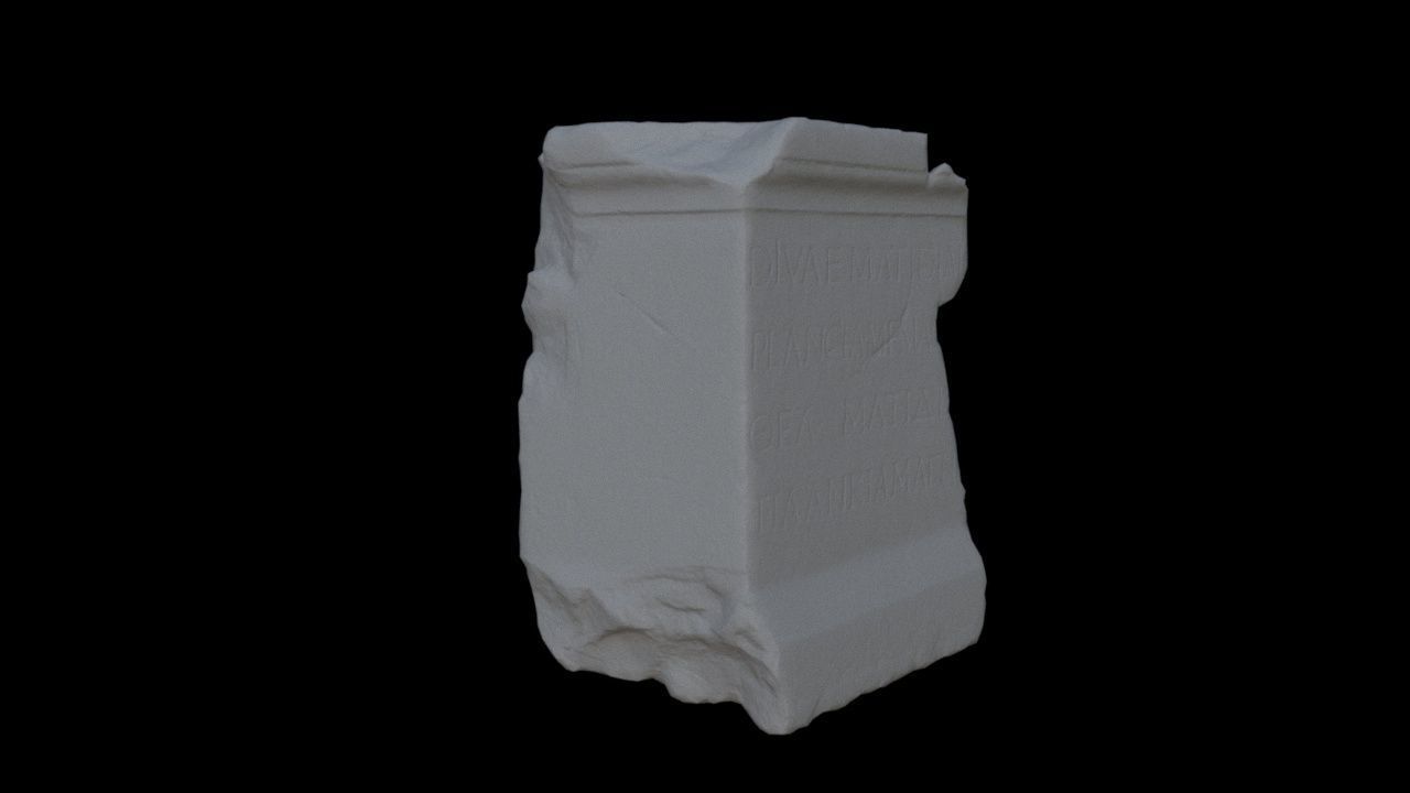 Historical Stone 3D model_6