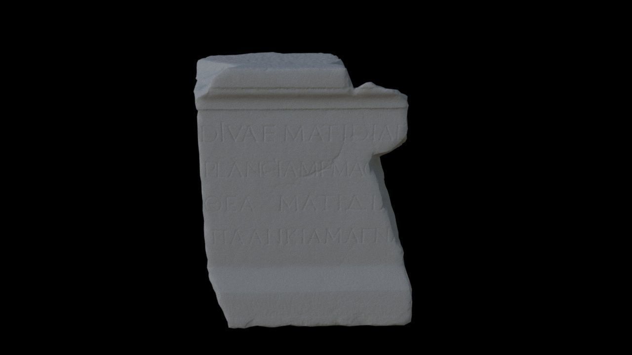 Historical Stone 3D model_5