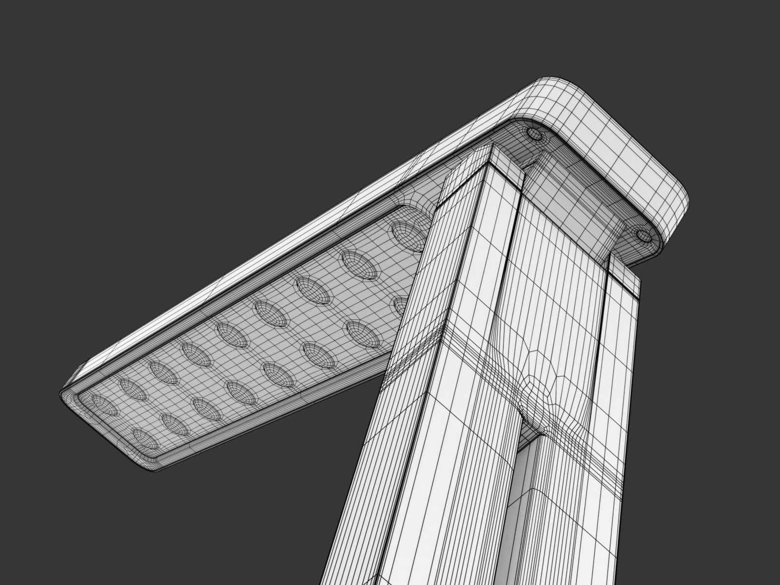 Modern Table Led Lamp 3D model_42