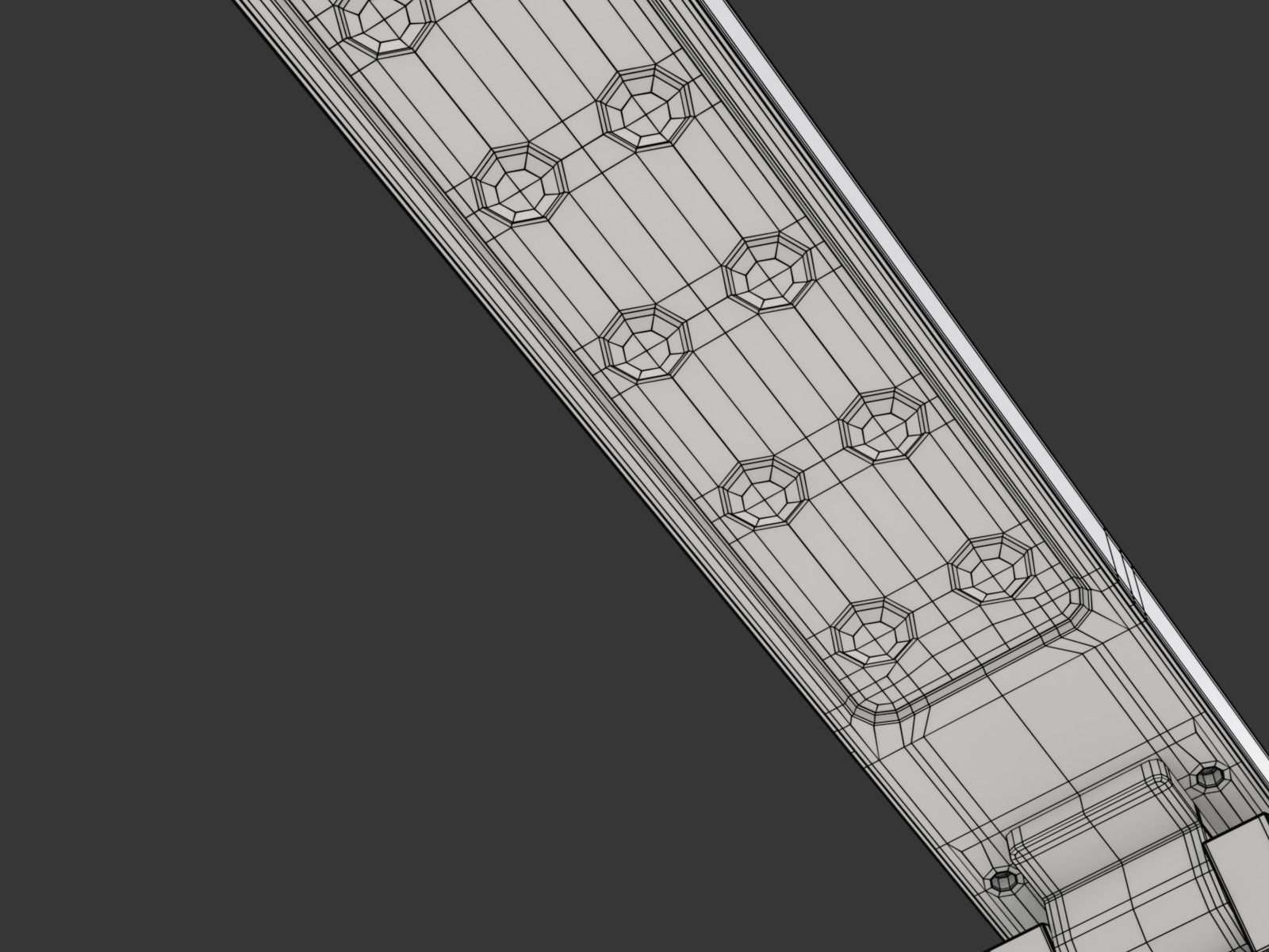 Modern Table Led Lamp 3D model_35