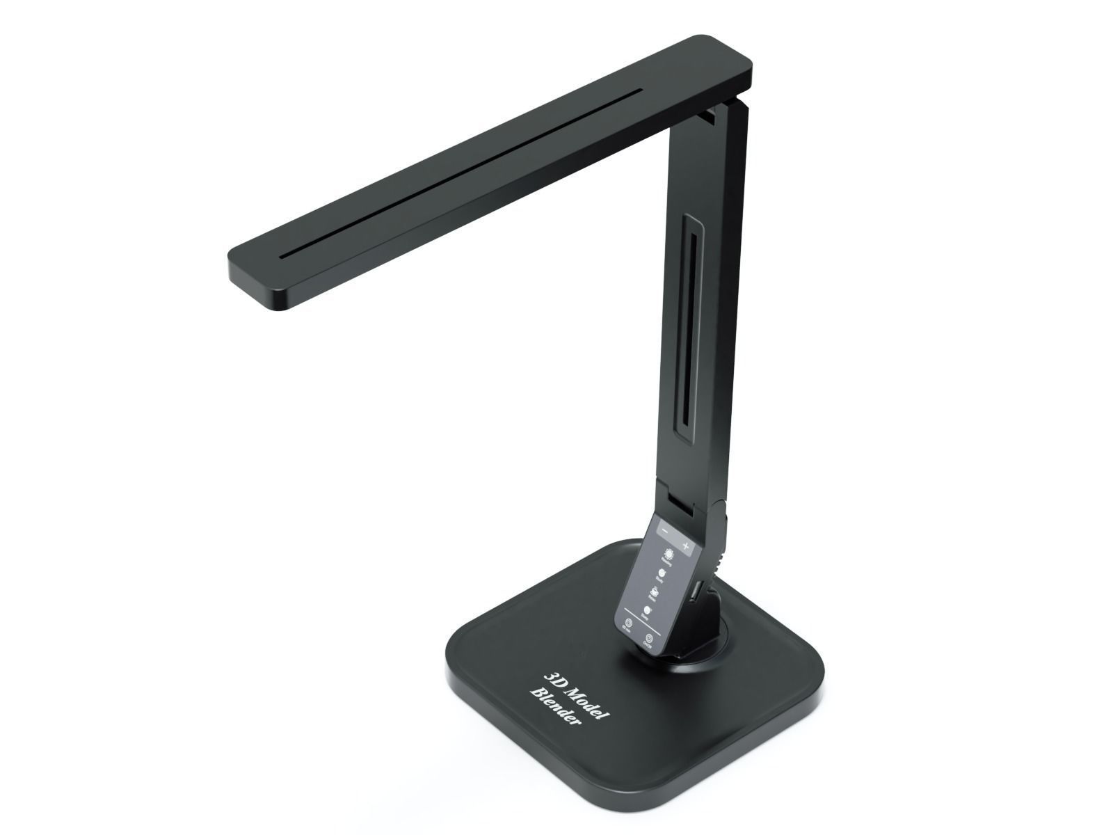 Modern Table Led Lamp 3D model_9