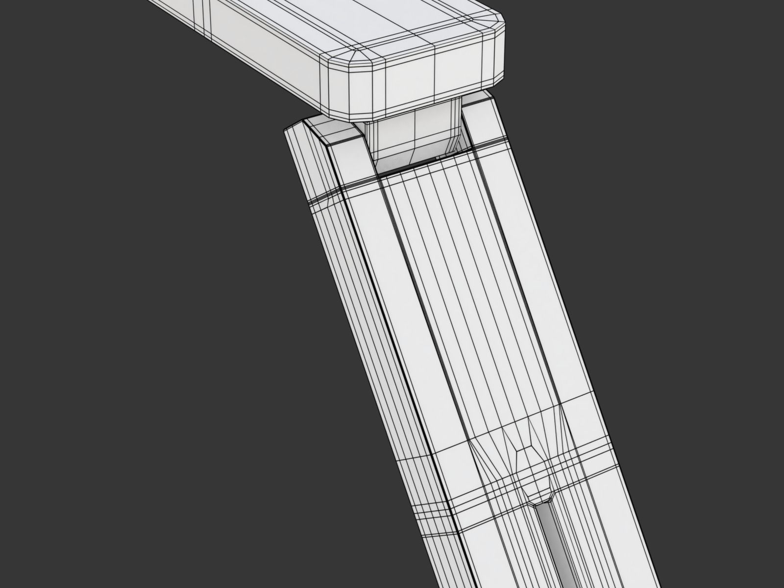 Modern Table Led Lamp 3D model_33