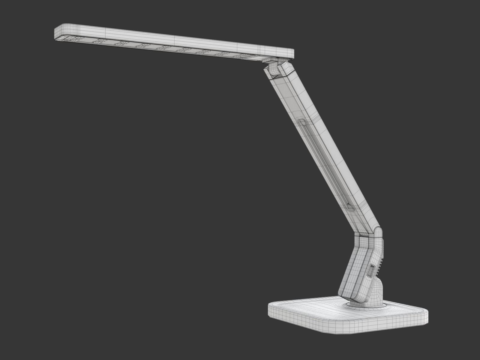 Modern Table Led Lamp 3D model_39