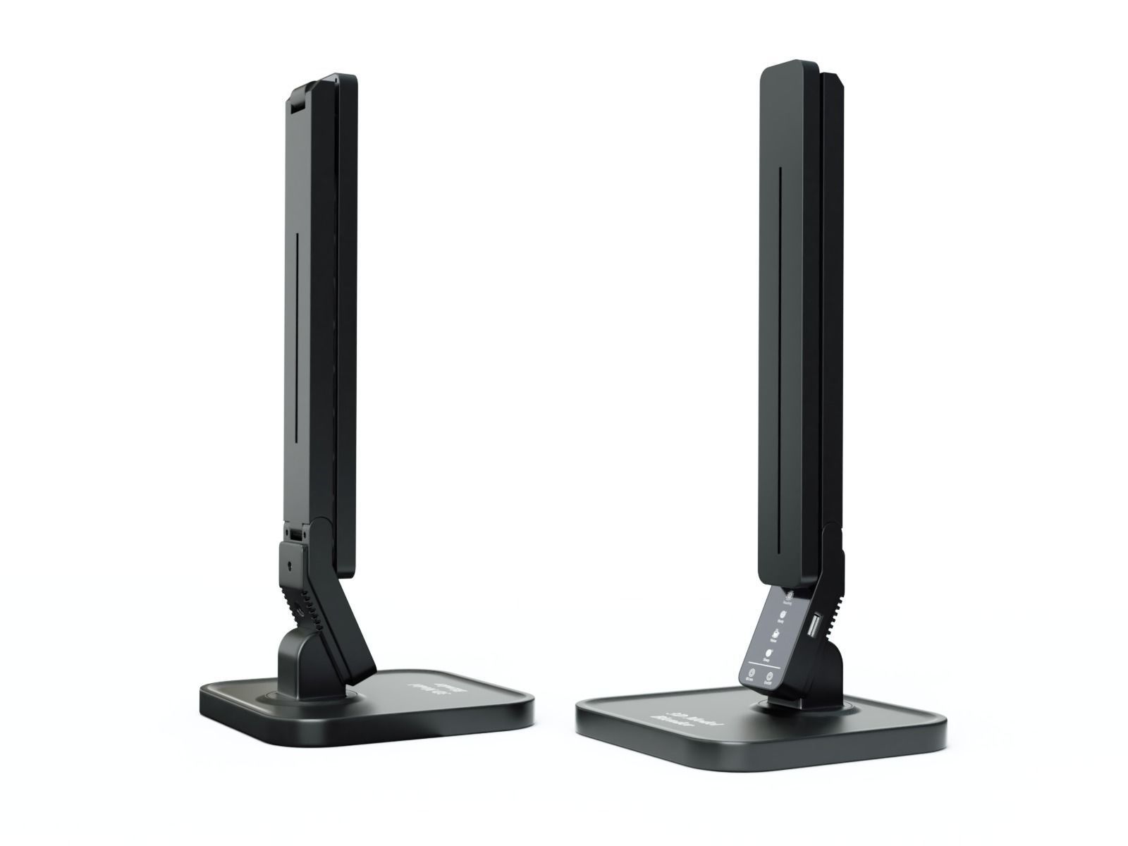 Modern Table Led Lamp 3D model_11