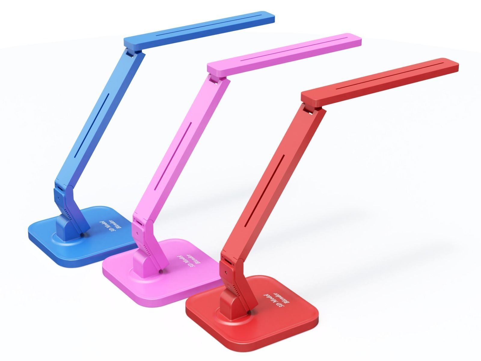 Modern Table Led Lamp 3D model_20