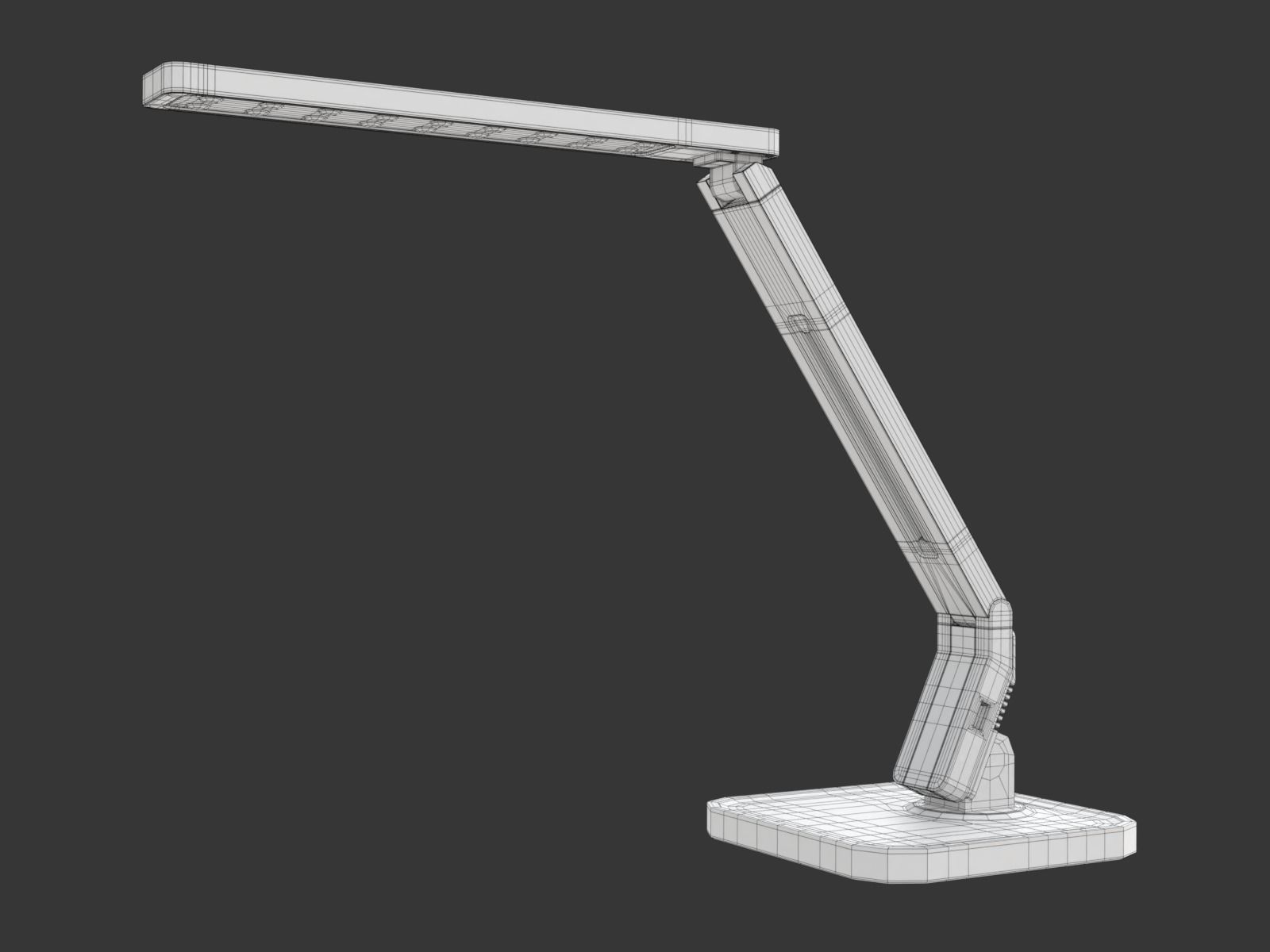 Modern Table Led Lamp 3D model_30