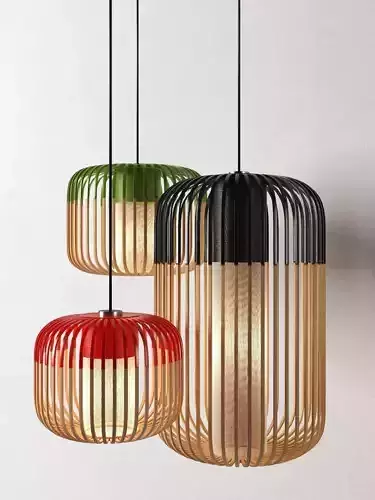 Bamboo Pendant Lamps