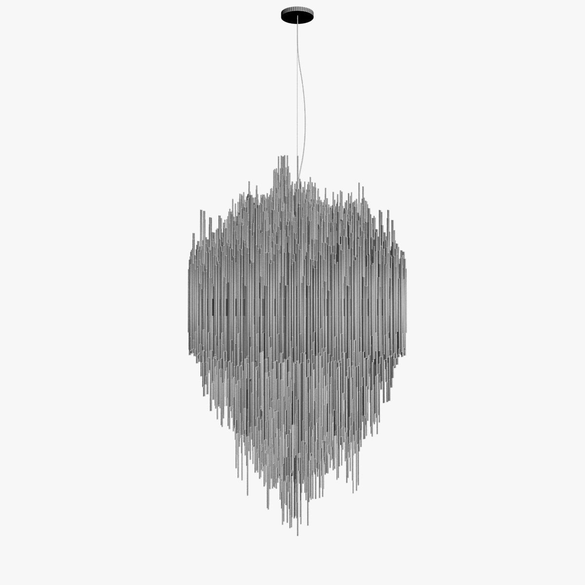 Terzani Iceberg Ceiling Light 3D model_6