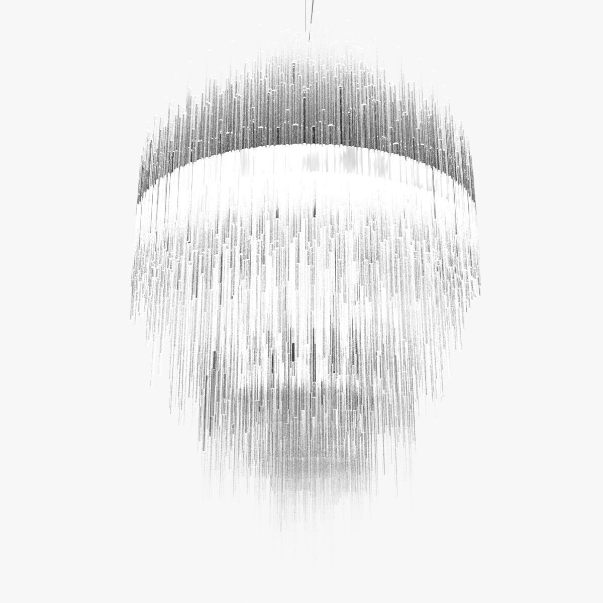 Terzani Iceberg Ceiling Light 3D model_11