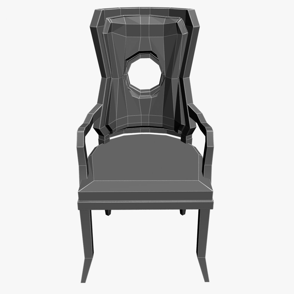 Francesco Molon Chair 3D model_3