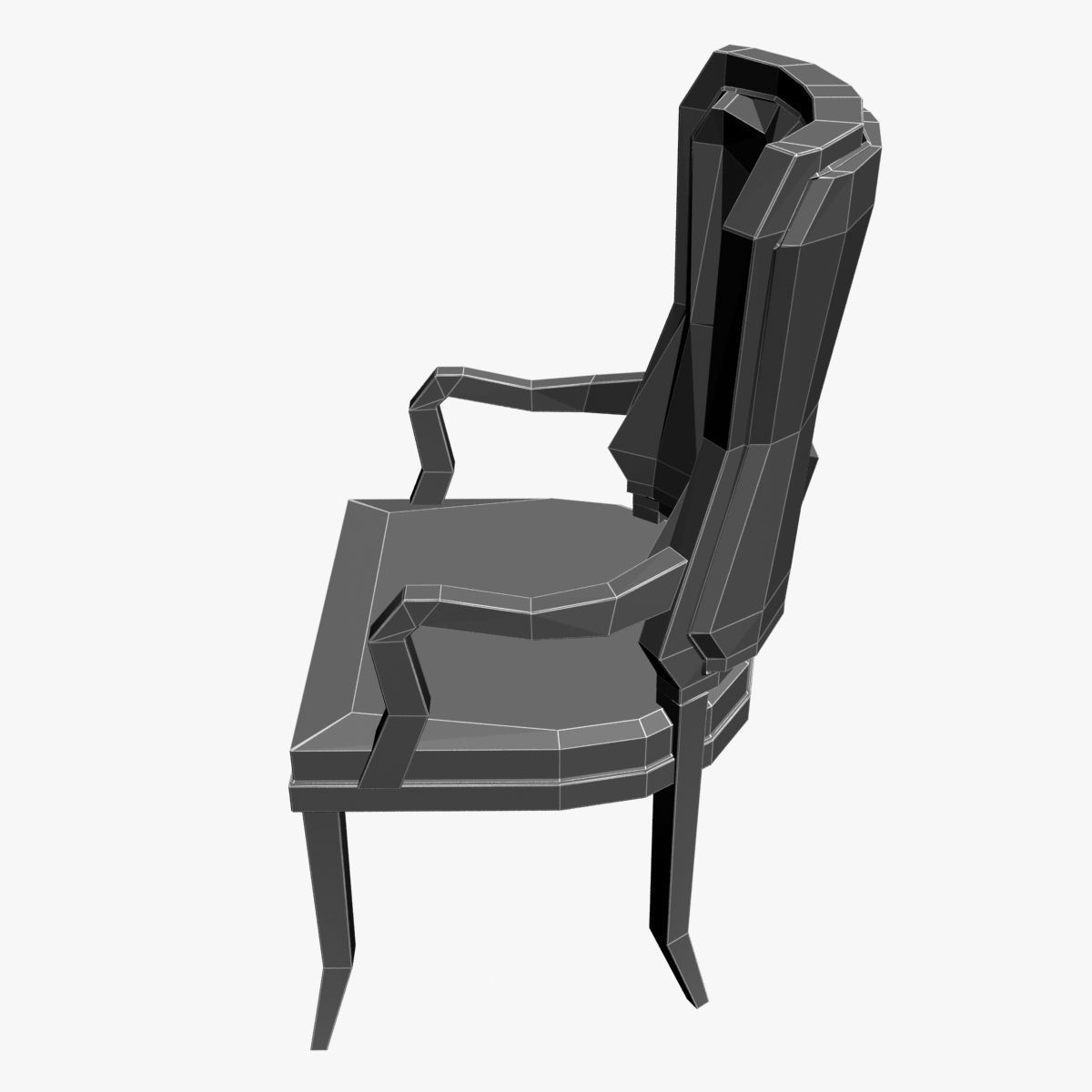 Francesco Molon Chair 3D model_4