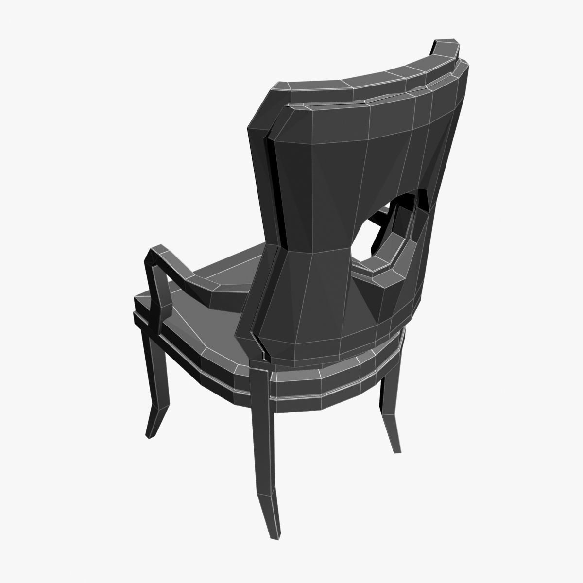 Francesco Molon Chair 3D model_1