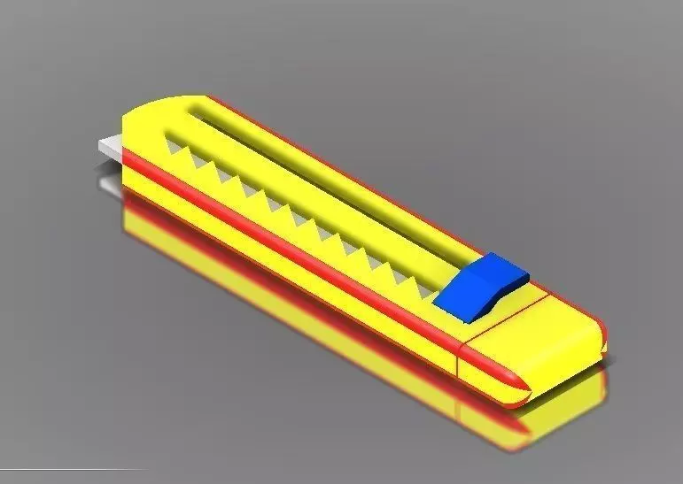 Paper cutter Free 3D model_0