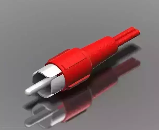 AV mod pin adepter Free 3D model