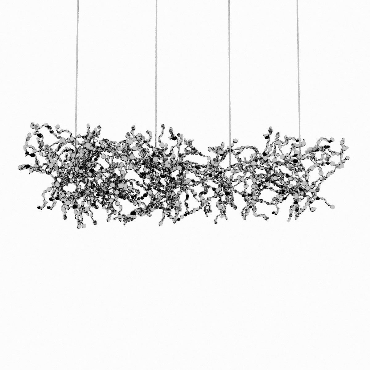 Terzani Argent Ceiling Light 3D model_1