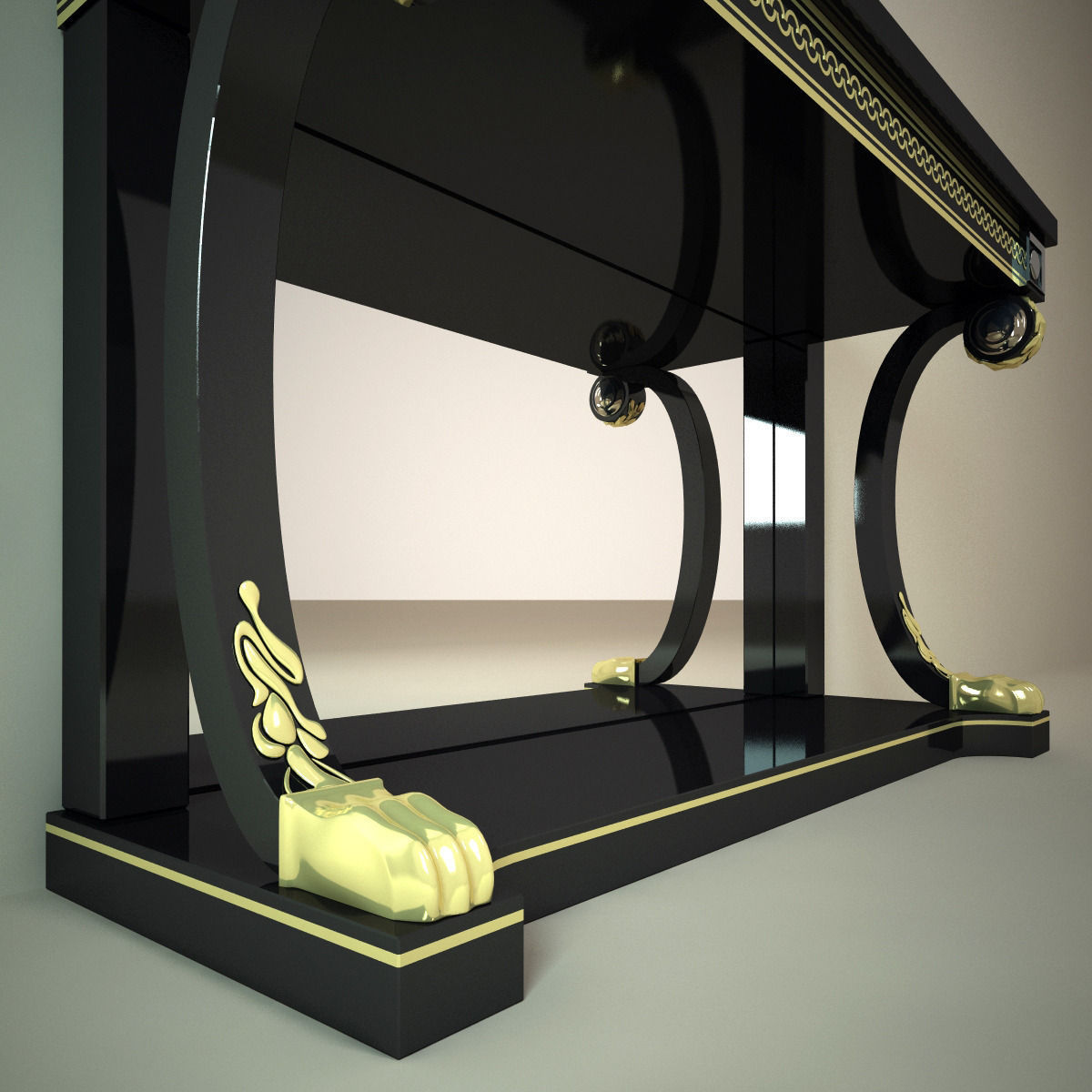 Mariner Mirror Richmond Set 3D model_6