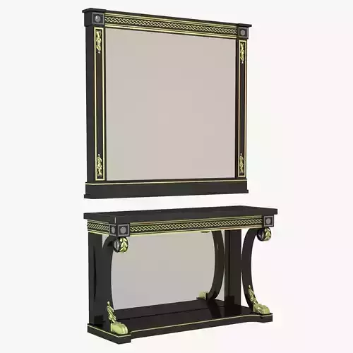 Mariner Mirror Richmond Set 3D model