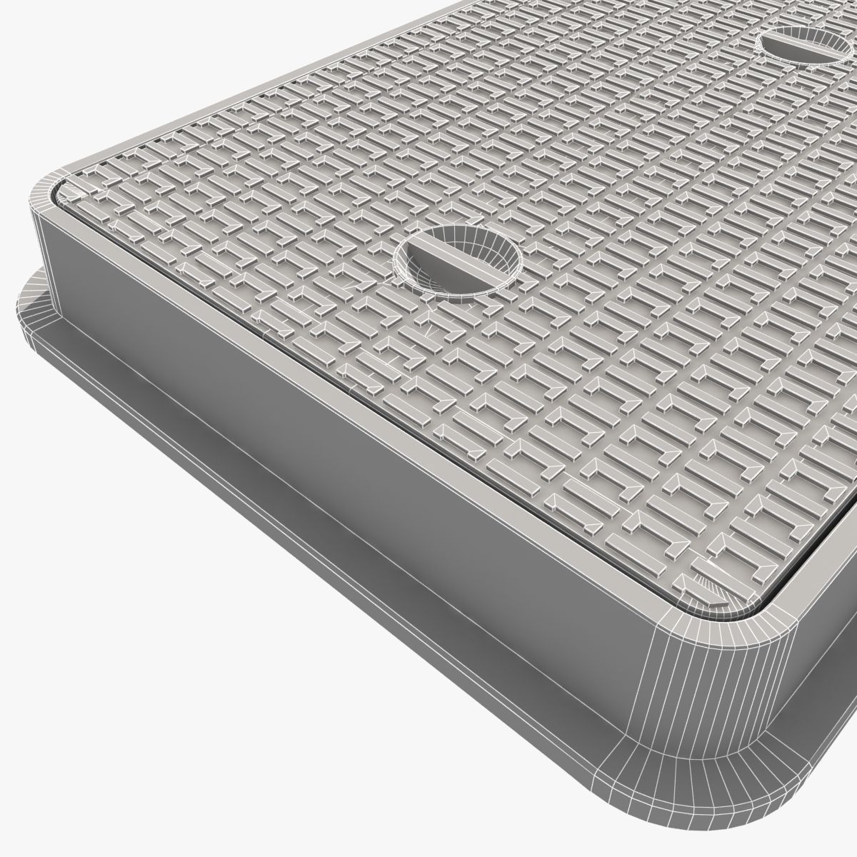 cast iron hatch 3 3D model_3