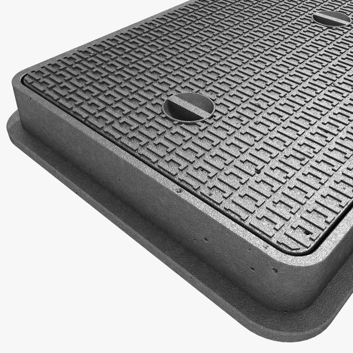 cast iron hatch 3 3D model_4