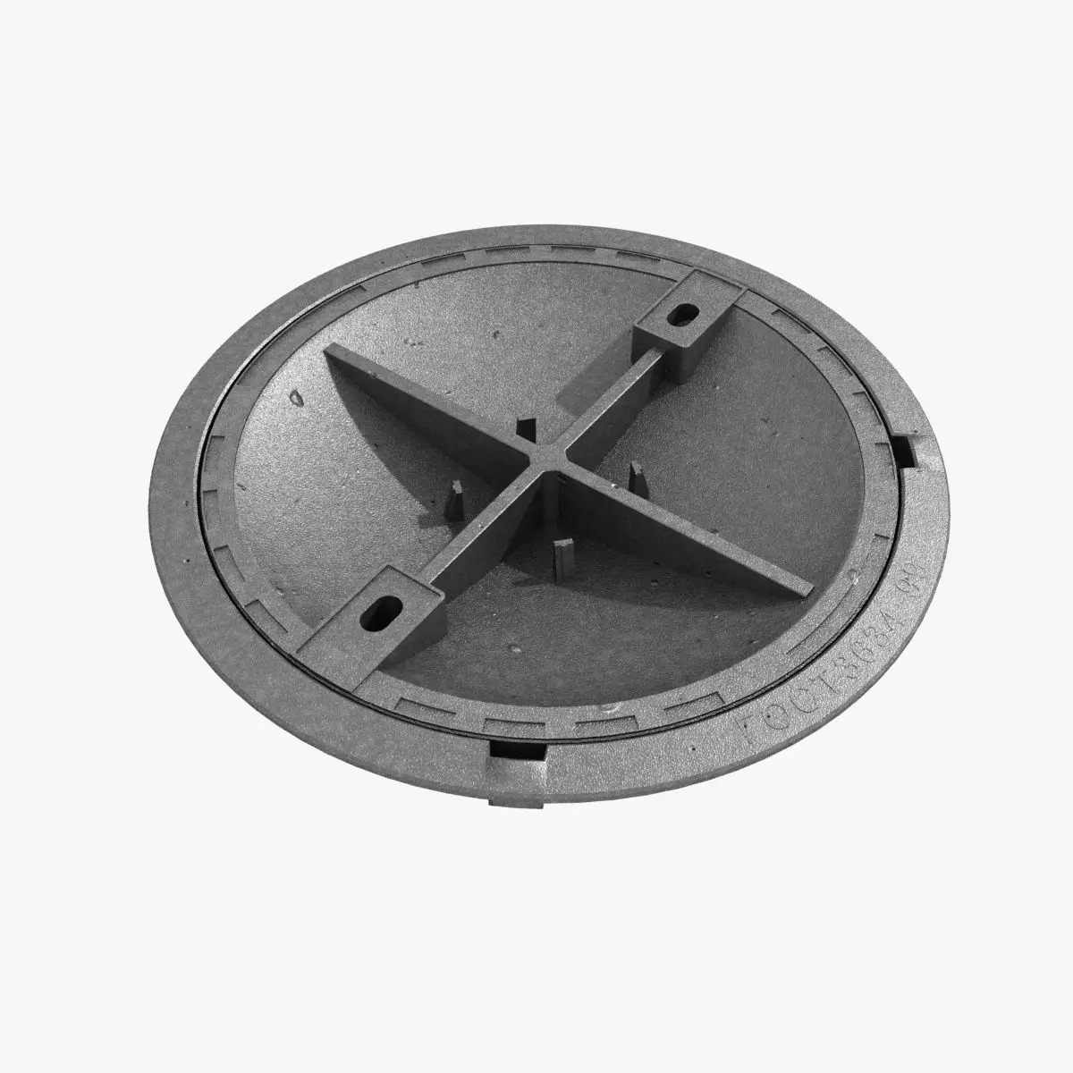 cast iron hatch 5 3D model_0
