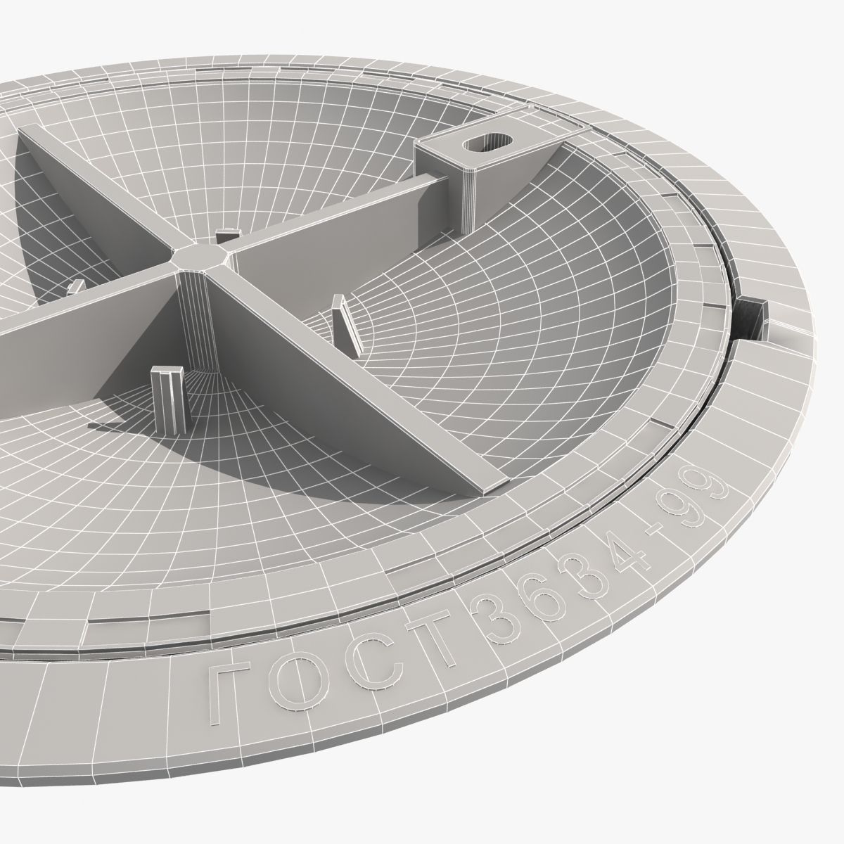 cast iron hatch 5 3D model_3
