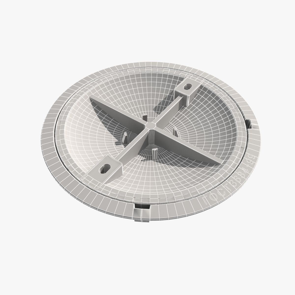 cast iron hatch 5 3D model_1