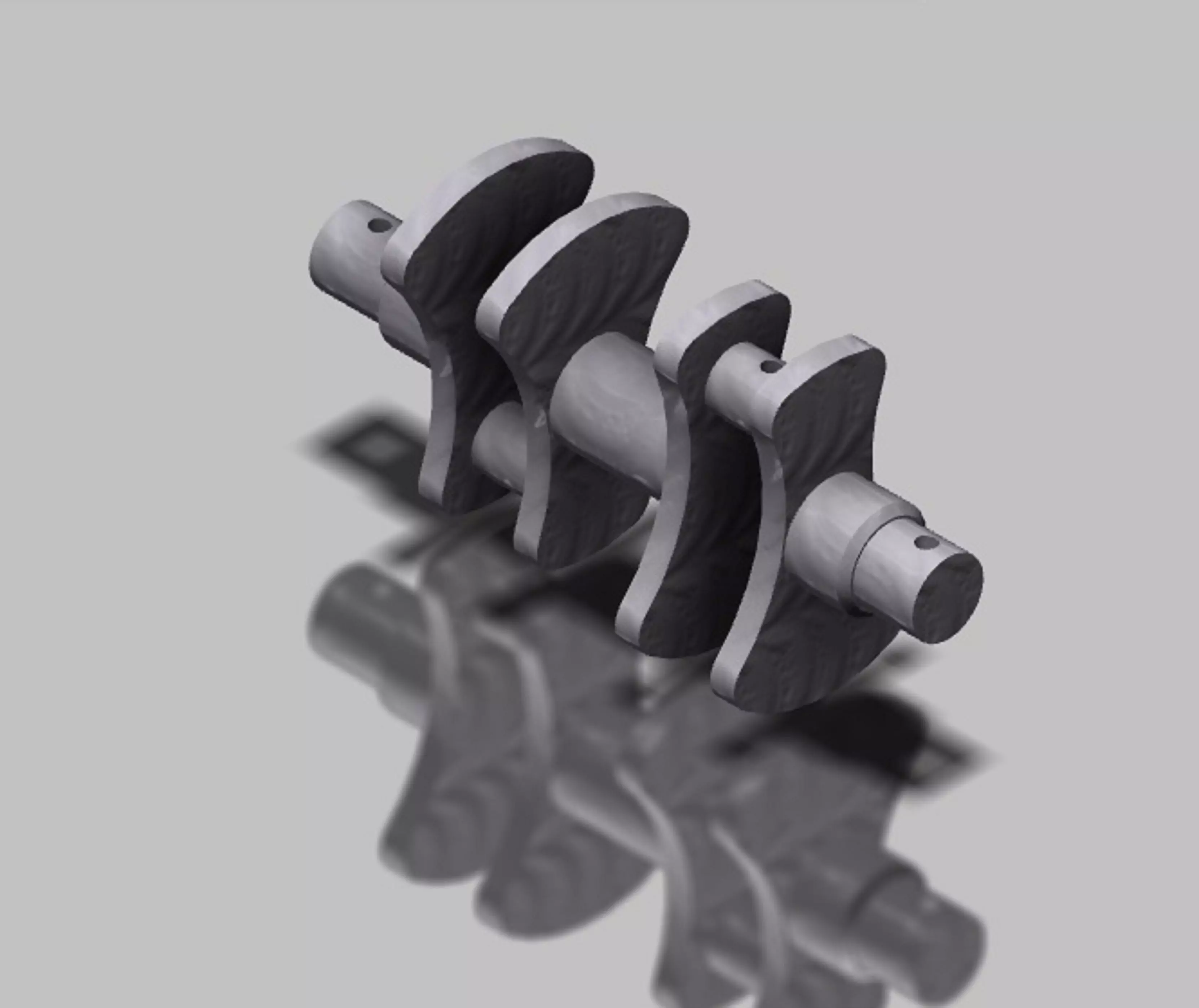 Crank shaft Free 3D model