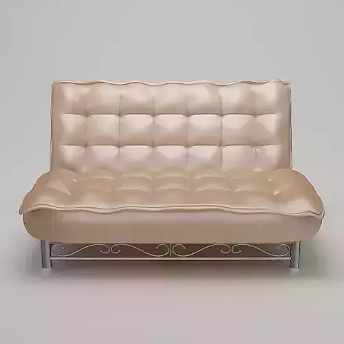Sofa Silky Fabric 3D model